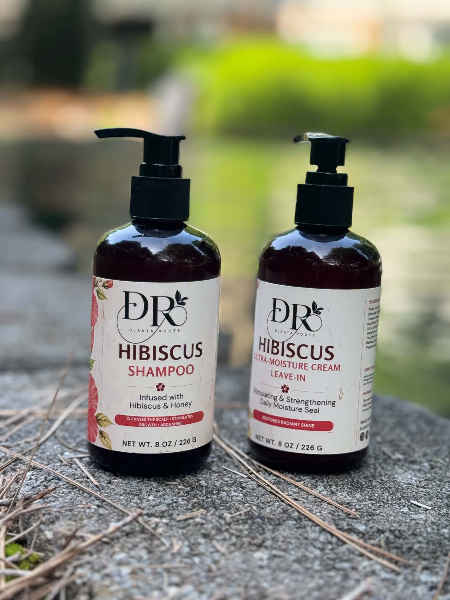 HIBISCUS Cream, shampoo & conditioner