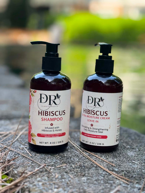 HIBISCUS Cream, shampoo & conditioner