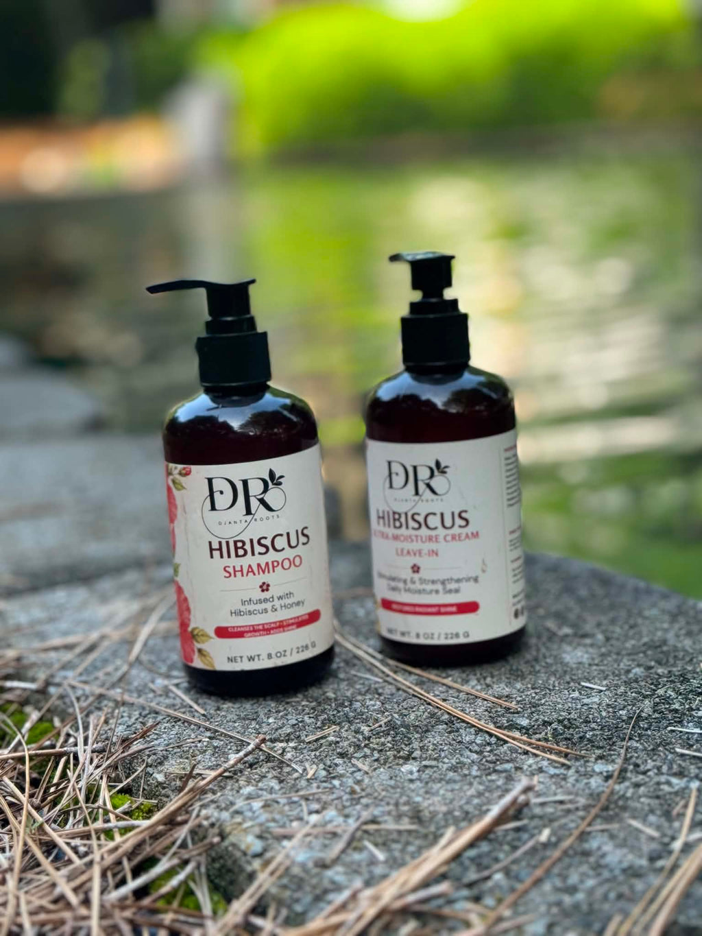 HIBISCUS Cream, shampoo & conditioner