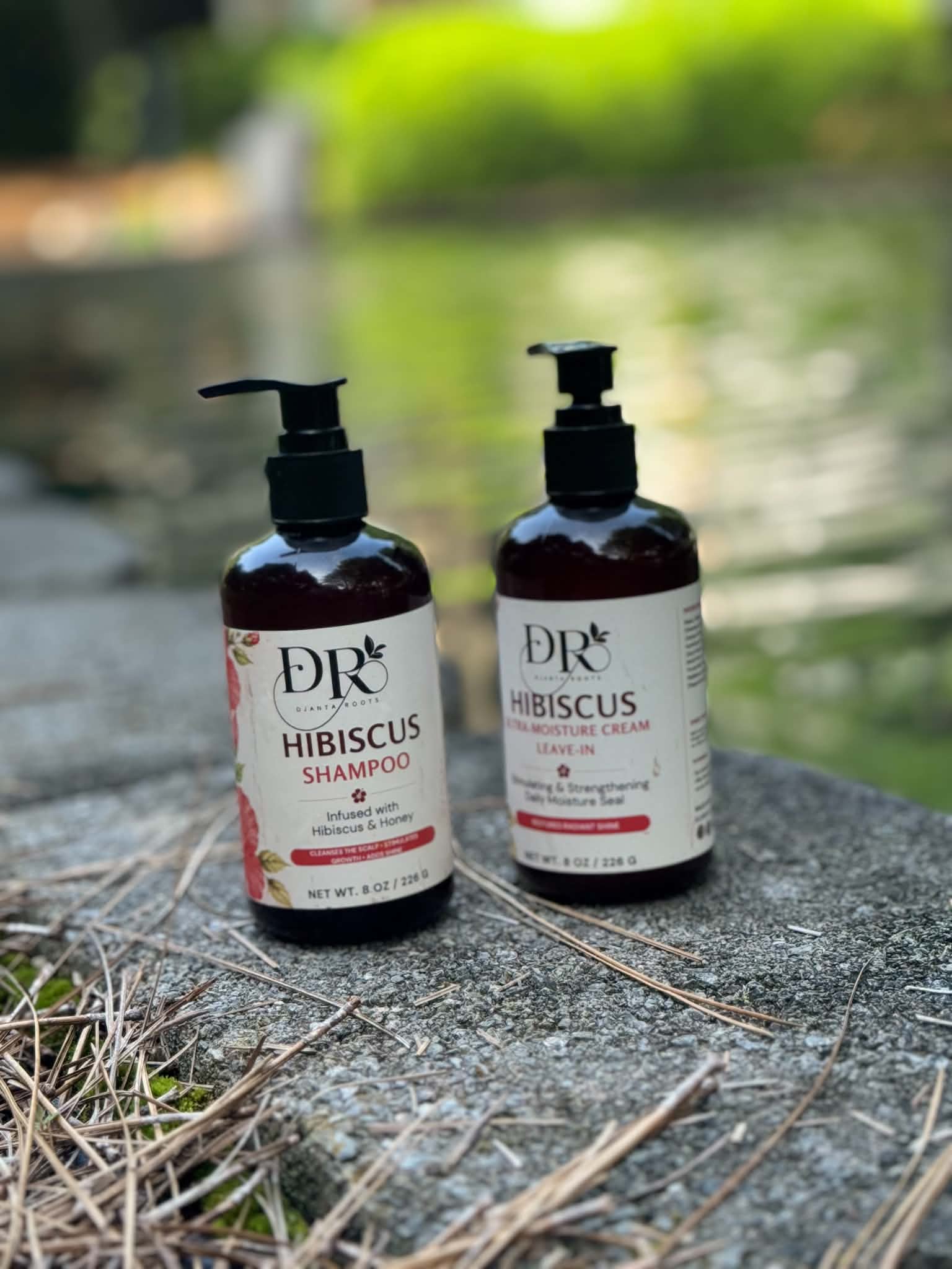 HIBISCUS Cream, shampoo & conditioner